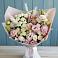 Букет цветов из: Альстромерии и Розы в Марёво