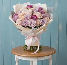 Букет цветов из:  Розы #REPLACE_PRED# Марёво