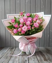 Букет Розовый кустик #REPLACE_PRED# Марёво