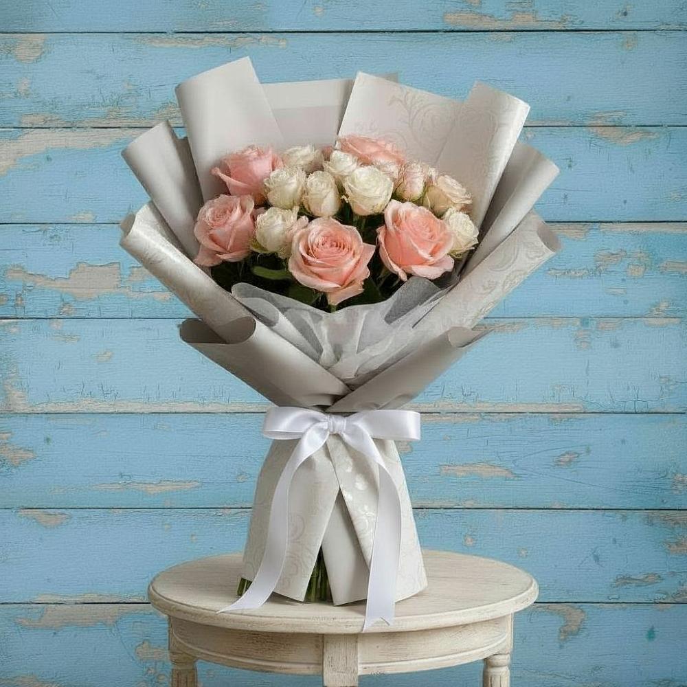 Букет цветов из: Розы в Марёво