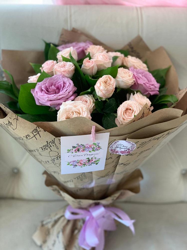 Букет цветов из: Розы в Марёво