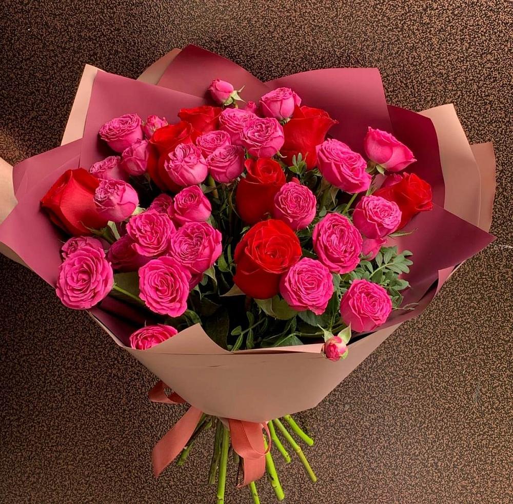 Букет В объятьях нежности в Марёво