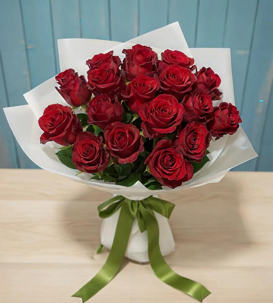 Букет Красные розы в Марёво