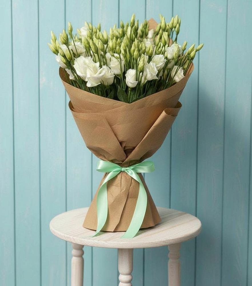 Букет цветов из: Лизиантусы в Марёво