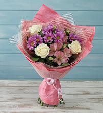 Букет цветов из:  Герберы в Марёво