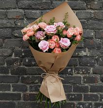 Букет цветов из:  Розы в Марёво
