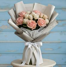 Букет цветов из:  Розы в Марёво