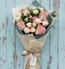 Букет цветов из:  Розы в Марёво