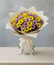 Букет цветов из:  Хризантемы в Марёво