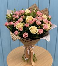 Букет цветов из:  Розы в Марёво