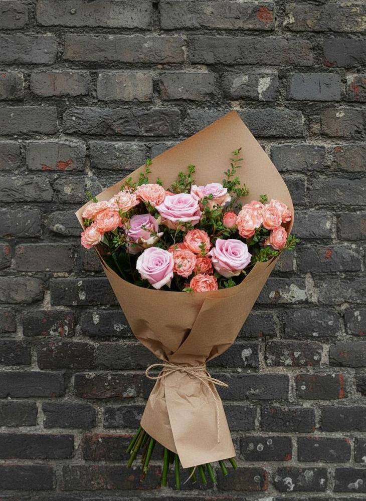 Букет цветов из: Розы в Марёво