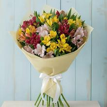 Букет цветов из:  Альстромерии в Марёво