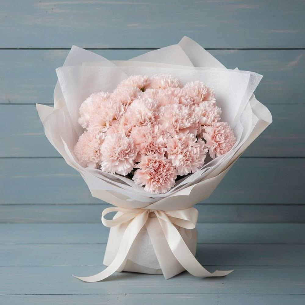 Букет цветов из: Гвоздики в Марёво