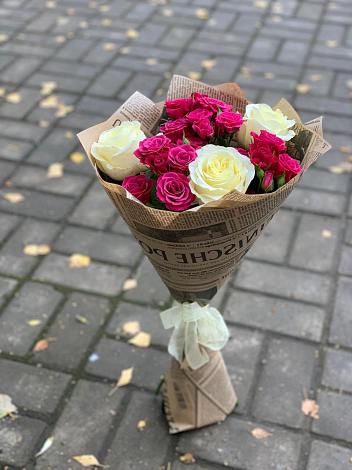 Букет цветов из: Розы в Марёво