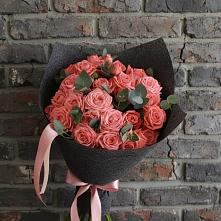 Букет цветов из:  Розы #REPLACE_PRED# Марёво