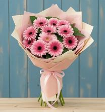 Букет цветов из:  Герберы #REPLACE_PRED# Марёво