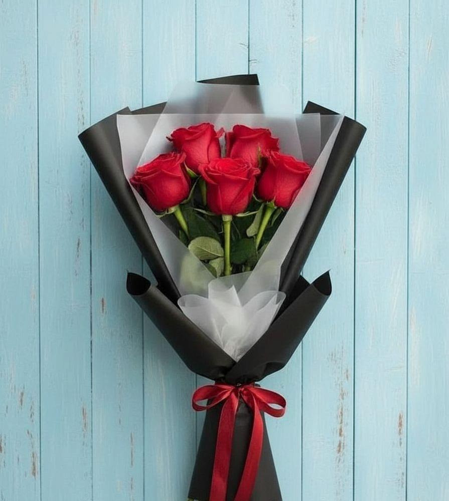 Букет цветов из: Розы в Марёво