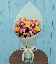 Букет цветов из:  Розы в Марёво